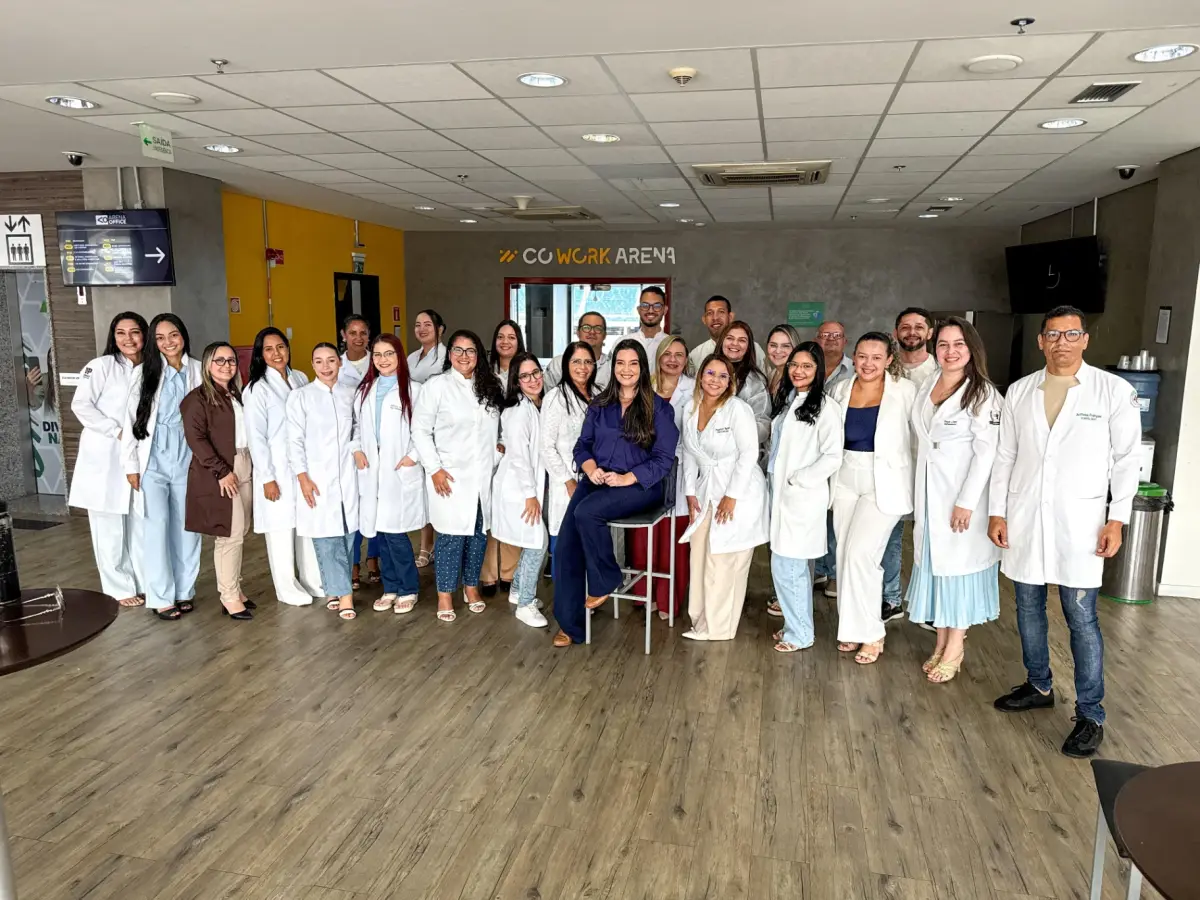 Turma presencial no Co Work Arena com Beatriz Matias